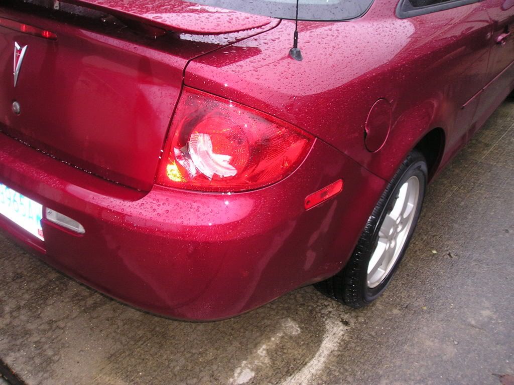 Pontiac G5 tail light cover